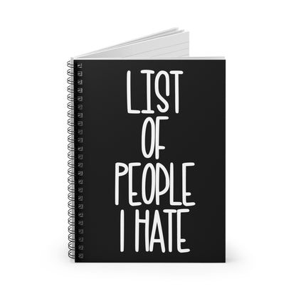 List of People I Hate