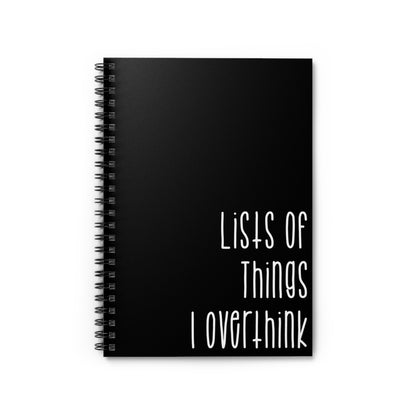 List of Things I Overthink