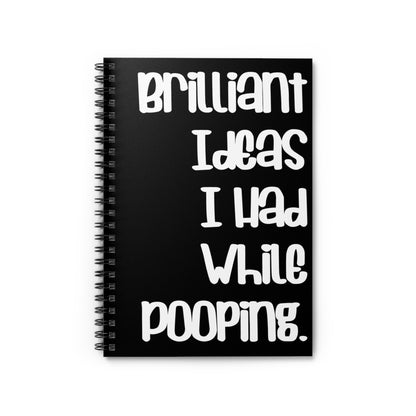 Brilliant Ideas I Had While Pooping