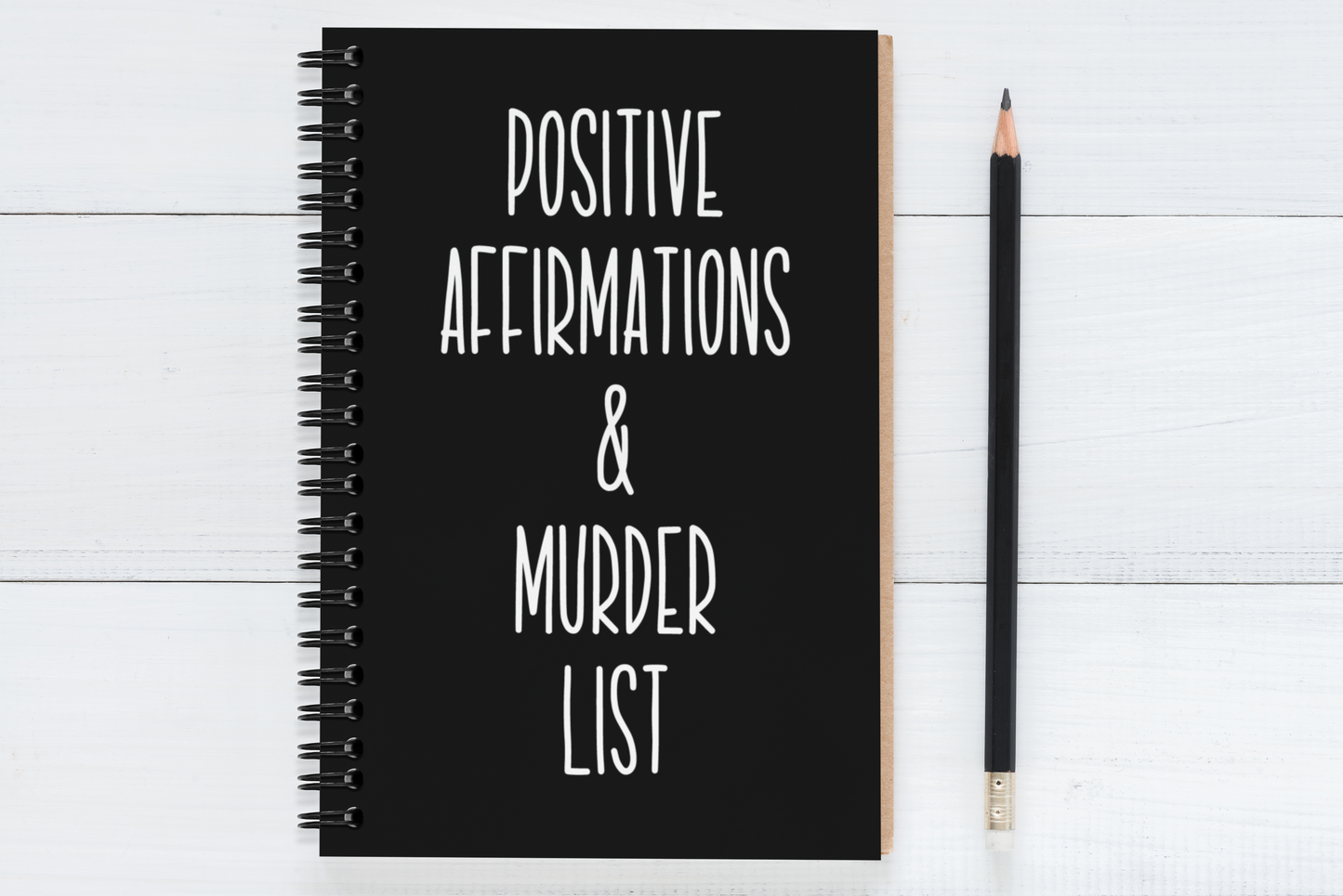 Positive Affirmations & Murder List
