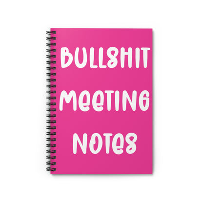 Bullshit Meeting Notes