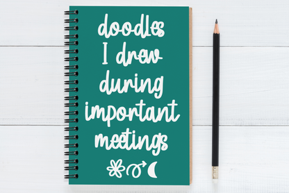 Doodles I Drew During Important Work Meetings