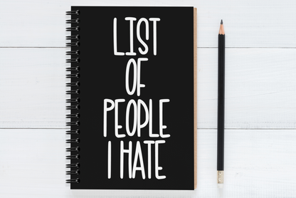 List of People I Hate