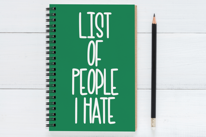 List of People I Hate