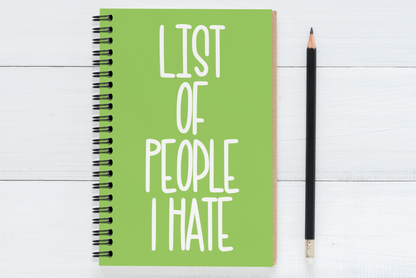 List of People I Hate