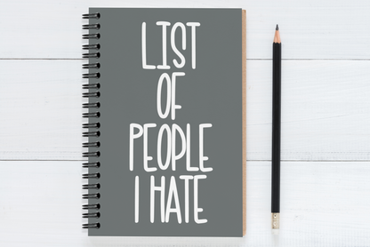 List of People I Hate