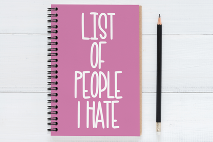 List of People I Hate