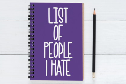 List of People I Hate