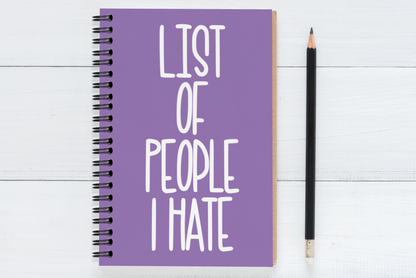 List of People I Hate