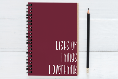 List of Things I Overthink