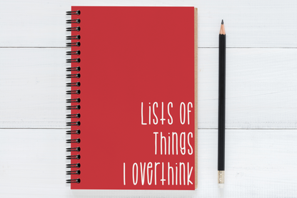 List of Things I Overthink
