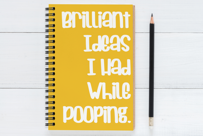 Brilliant Ideas I Had While Pooping