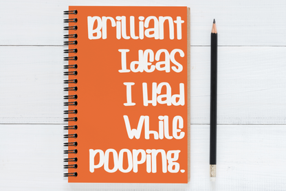 Brilliant Ideas I Had While Pooping