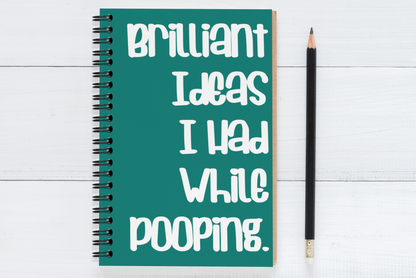 Brilliant Ideas I Had While Pooping