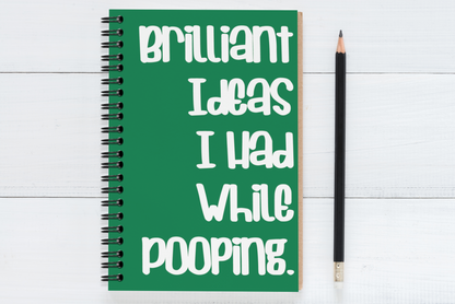 Brilliant Ideas I Had While Pooping