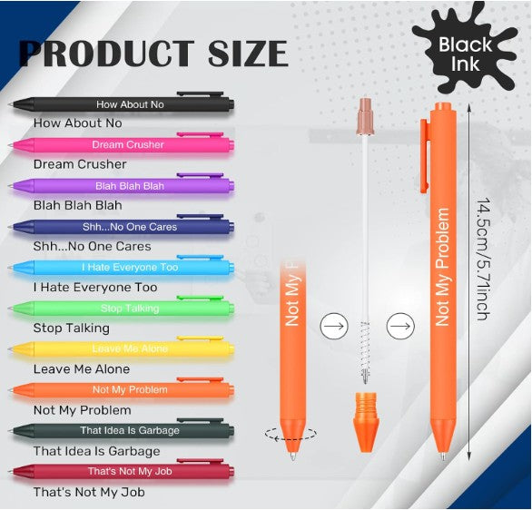 Work Sucks Pen Set #2