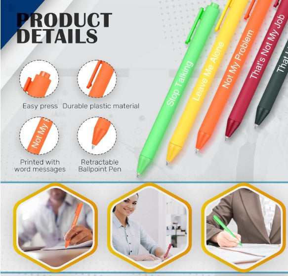 Work Sucks Pen Set #2