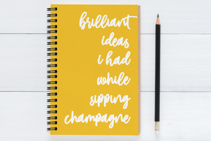 Brilliant Ideas I Had While Sipping Champagne